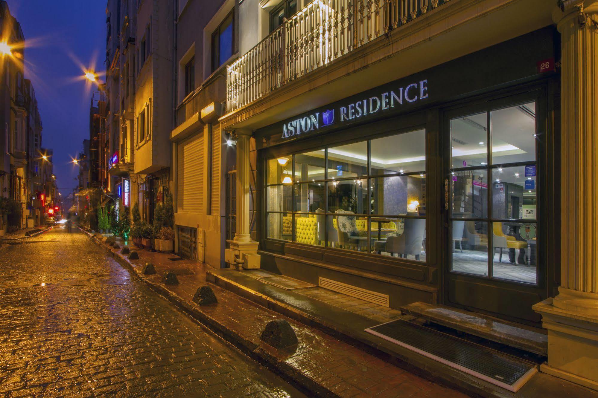 Aston Hotel Taksim Estambul Exterior foto